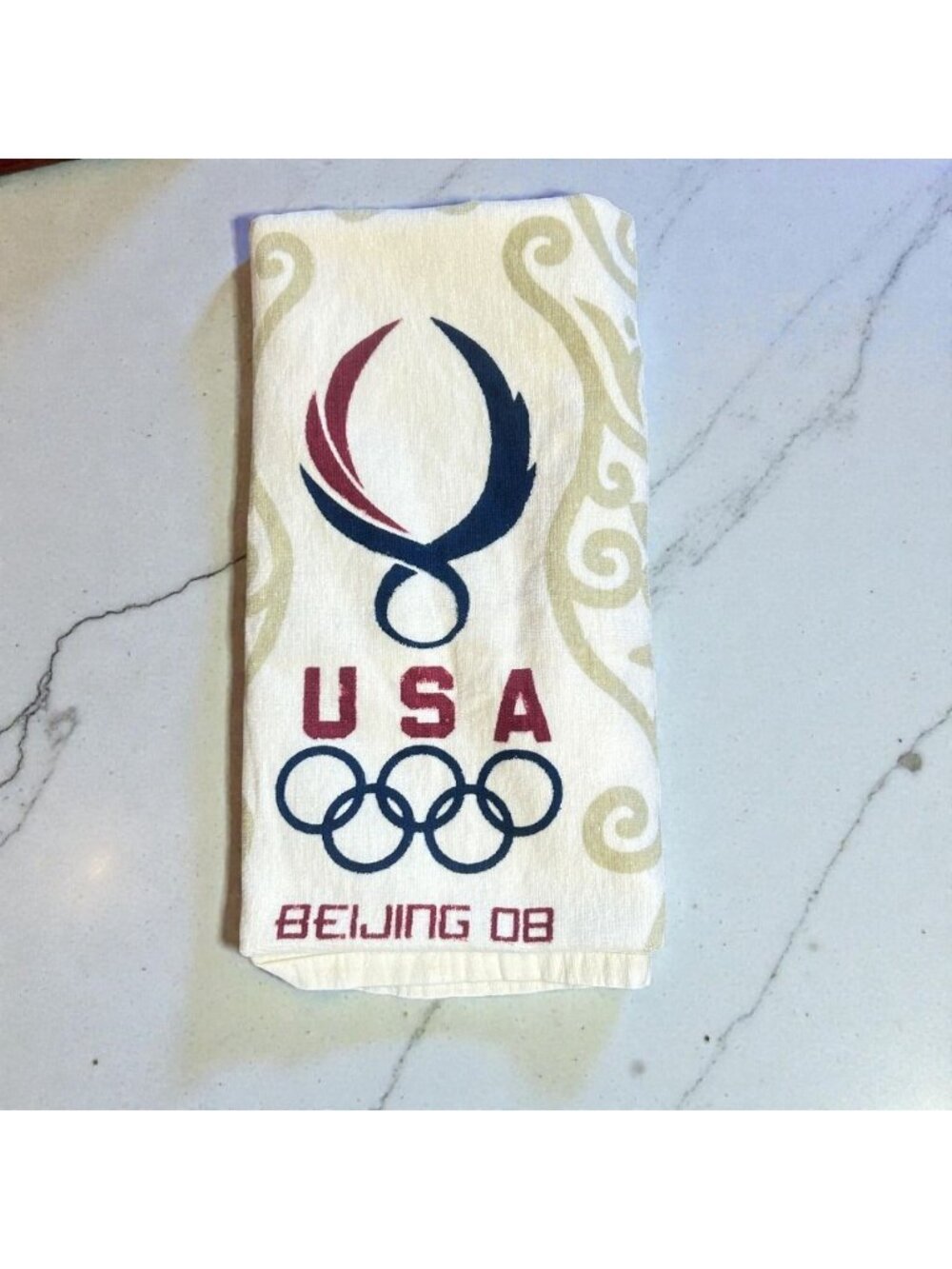 USA 2008 Beijing Olympics Beach Towel 54" by 29" - Picture 2 of 6